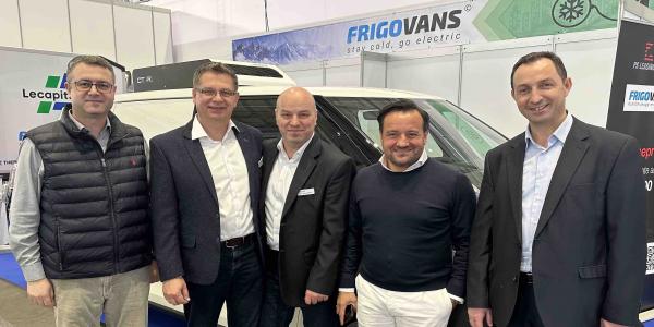 Frigovans GmbH, ilk olarak elektrikli frigofirik aracı tanıttı 